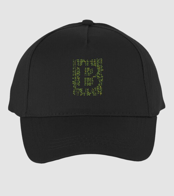 Bitcoin Matrice model negru pe tricou