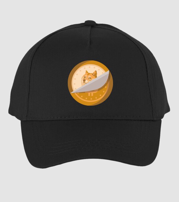 Dodge Coin model negru pe tricou