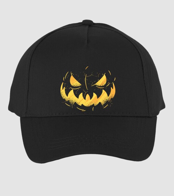 dovleac înfricoșător Halloween model negru pe tricou