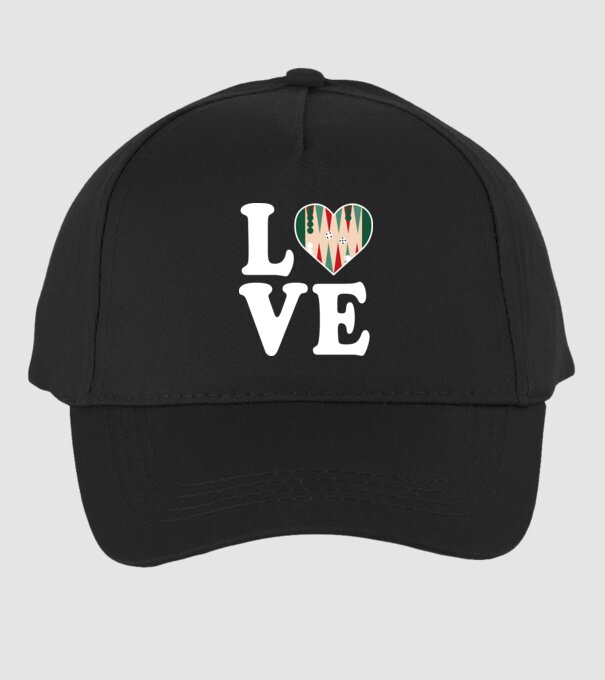 Love Backgammon model negru pe tricou