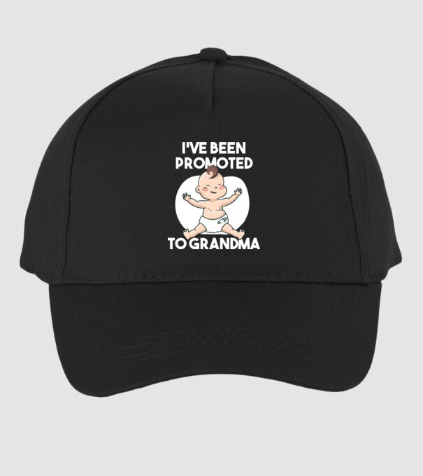 Am devenit bunică model negru pe tricou