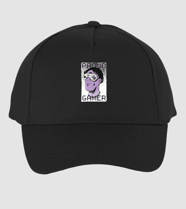 Ochelarii VR Proud Gamer model negru pe tricou