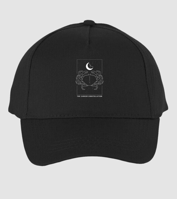 The Cancer Constellation model negru pe tricou