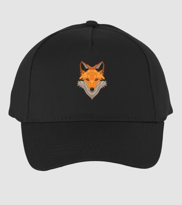 Cap de Vulpe model negru pe tricou