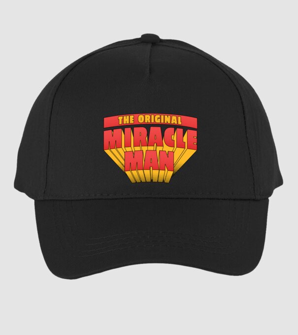 The Original Miracle Man model negru pe tricou