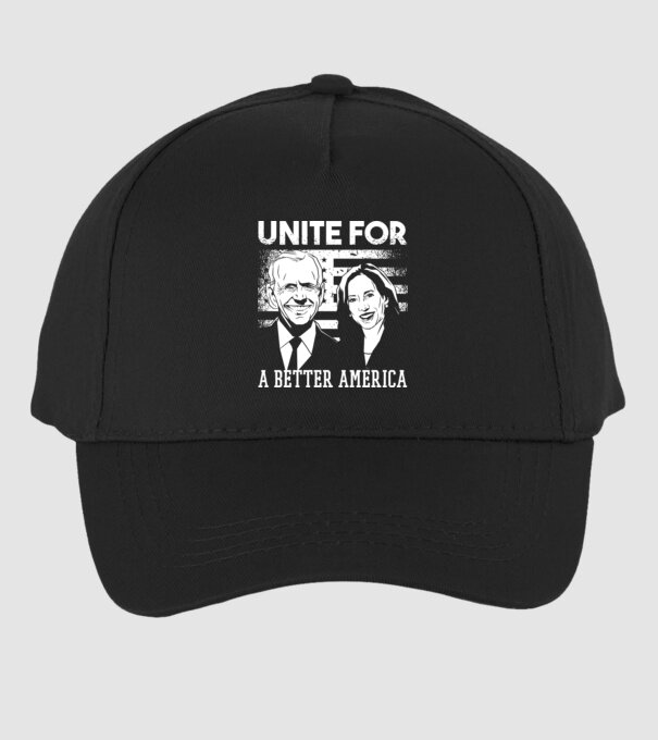 Unite for a better America - Biden Harris model negru pe tricou