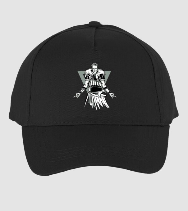 Războinic Viking model negru pe tricou