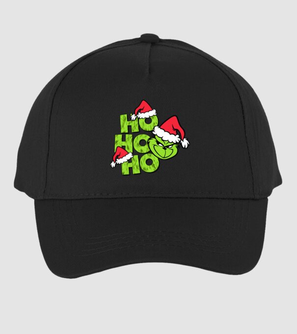 Ho Ho Ho - Grinch model negru pe tricou