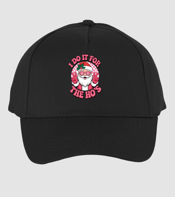 I do it for the HO's Santa model negru pe tricou
