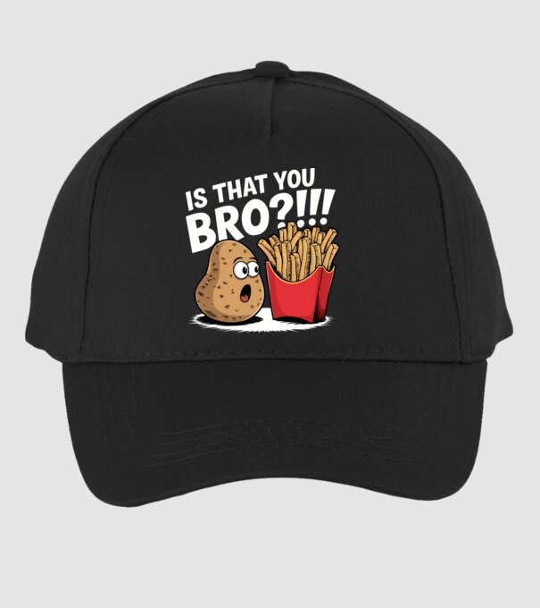 Is that you BRO?!! Negru model negru pe tricou
