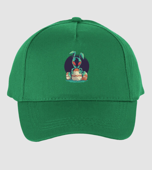 Paște Alien model verde pe tricou