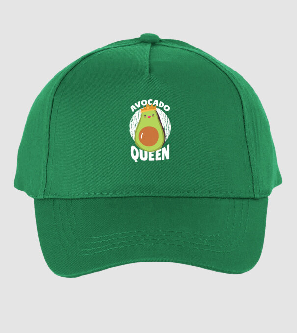 Avocado Queen Regina Avocado model verde pe tricou