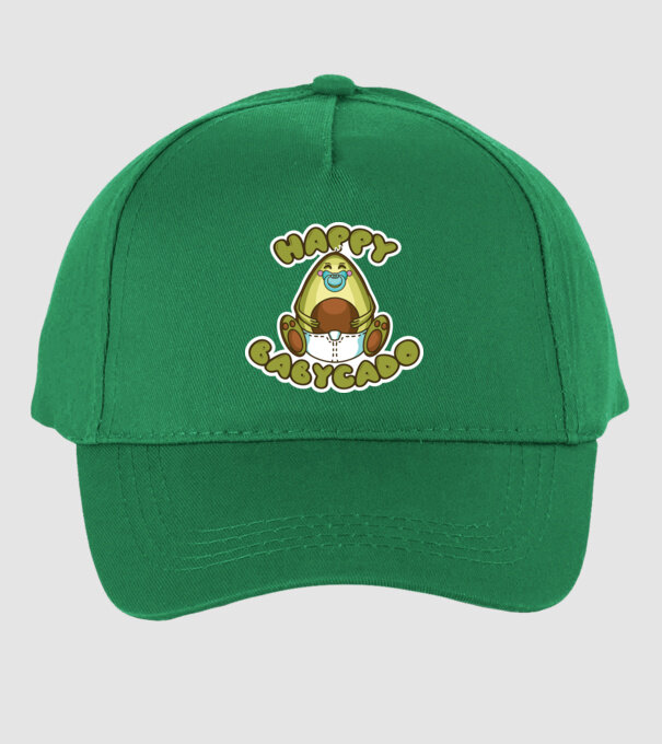 Avocado bebe model verde pe tricou