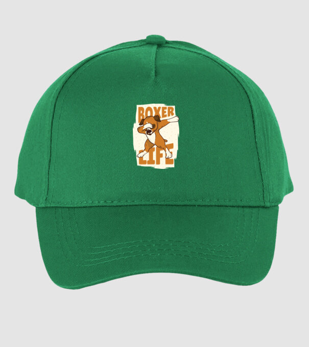 Boxer Life DAB model verde pe tricou