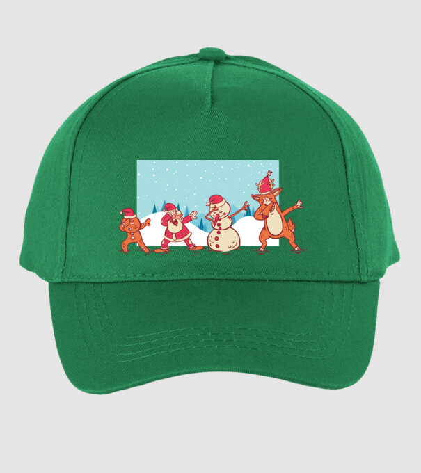 Crăciun DAB model verde pe tricou