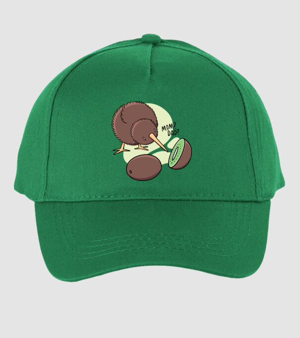 Familie Kiwi model verde pe tricou