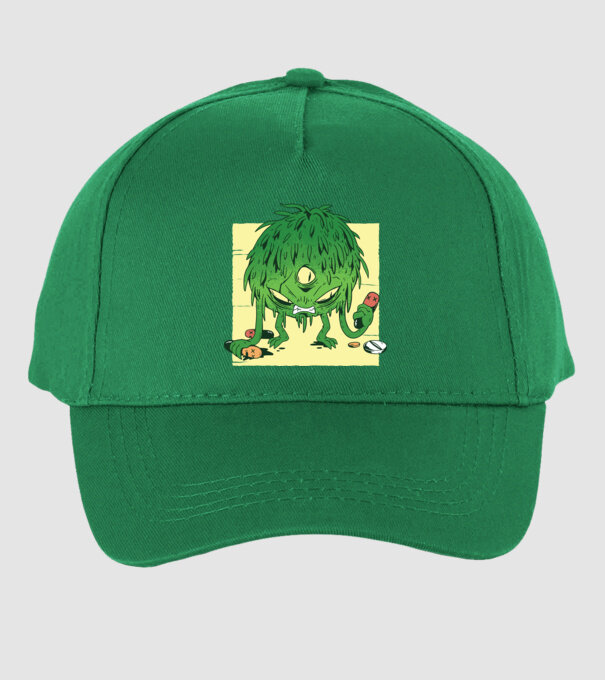 Coronavirus Monstru model verde pe tricou