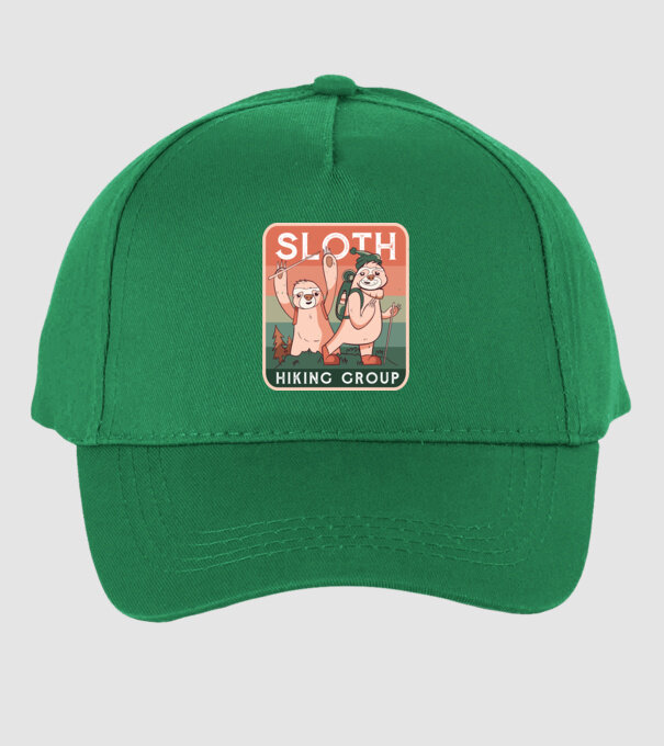 Grupul de amatori de drumeție Leneș model verde pe tricou