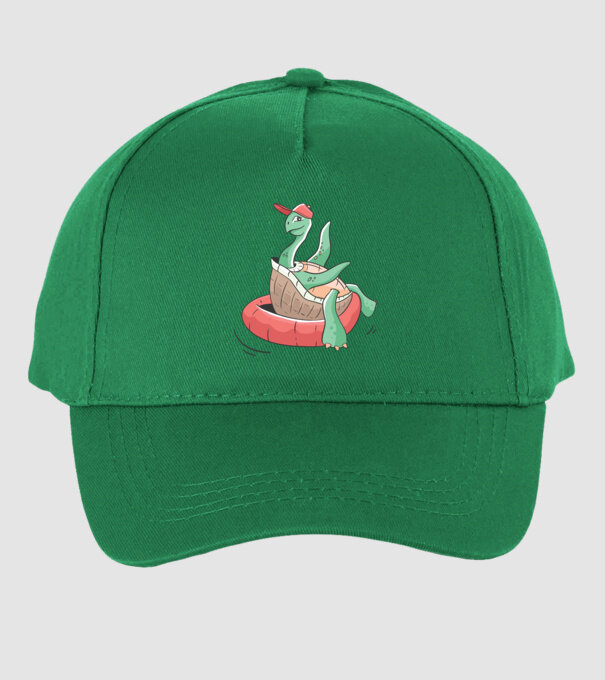 Broască țestoasă cool model verde pe tricou