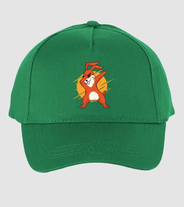Iepuraș DAB model verde pe tricou