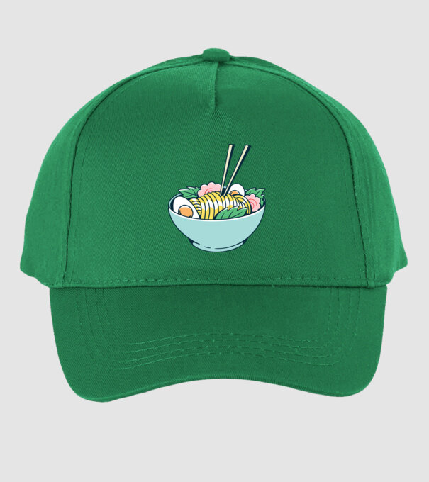 Paste Ramen model verde pe tricou