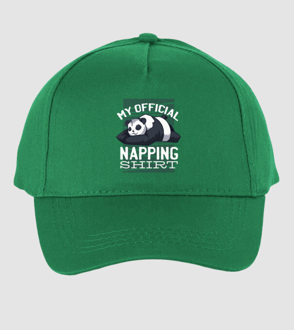 This is my official napping T-shirt, tricou amuzant odihnă model verde pe tricou