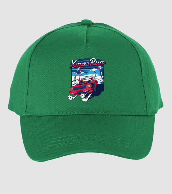 Xmas Outrun Retro Jucărie Crăciun model verde pe tricou