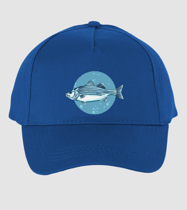 Biban de mare model albastru regal pe tricou