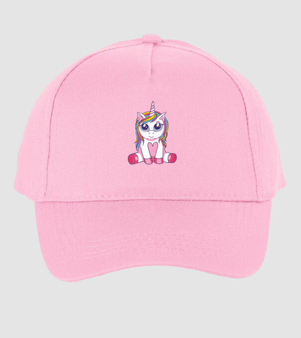Unicorn drăguț model roz deschis pe tricou