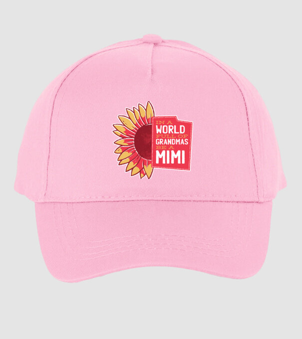 In a world full of Grandmas be a Mimi model roz deschis pe tricou