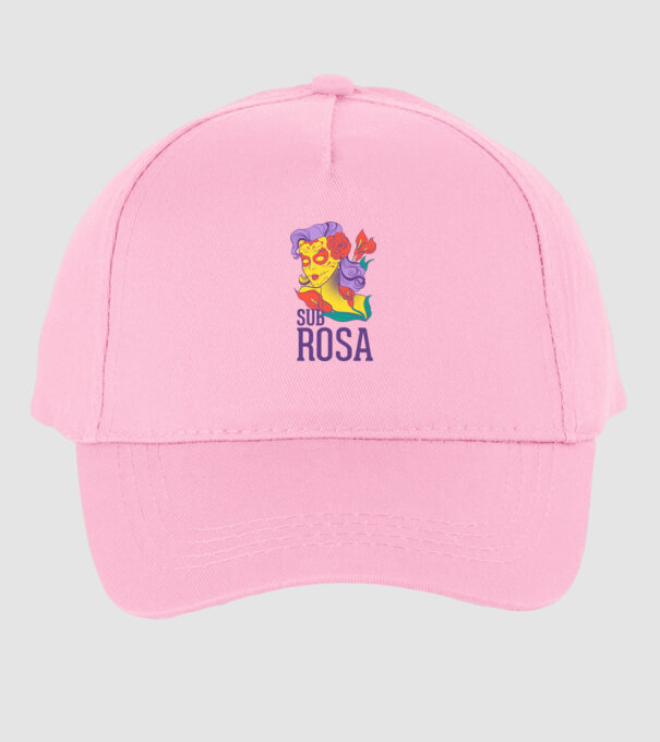 Sub Rosa model roz deschis pe tricou