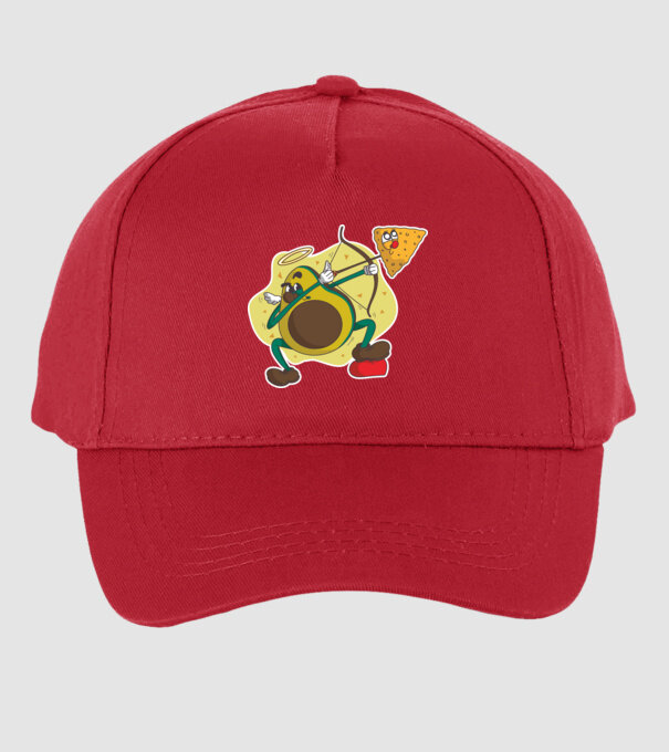Dragoste de Avocado model roșu pe tricou
