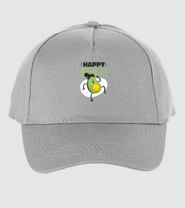 Avocado La mulți ani model gri pe tricou