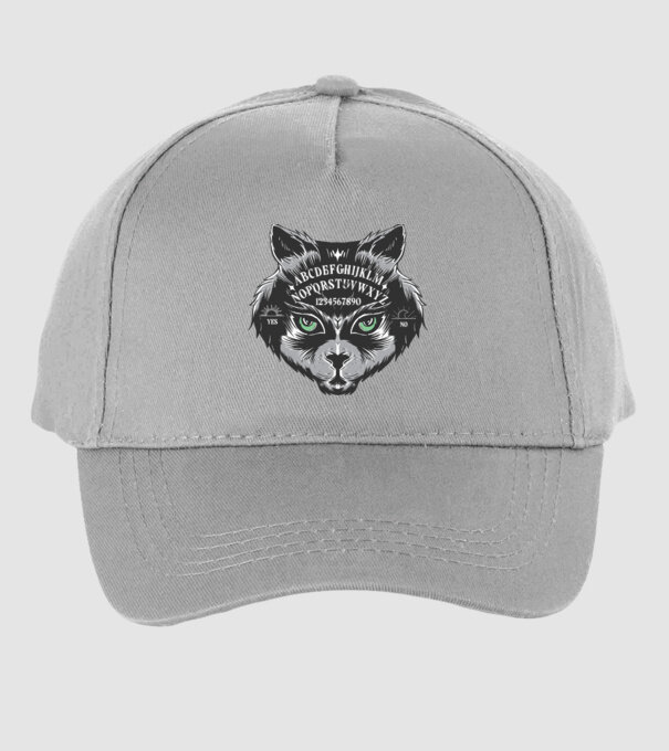 cap pisică joc de aventură model gri pe tricou