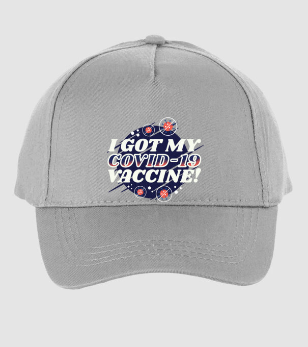I got my Vaccine model gri pe tricou