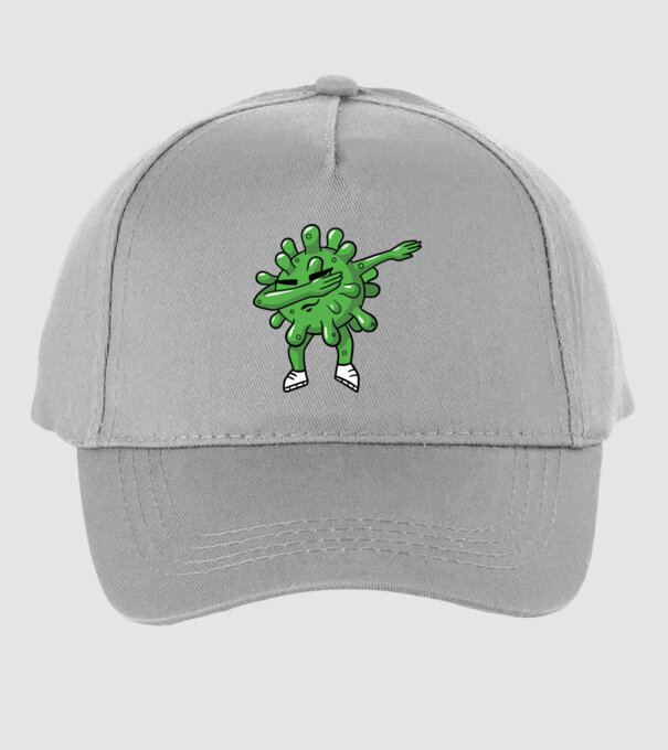 Coronavirus DAB dans model gri pe tricou