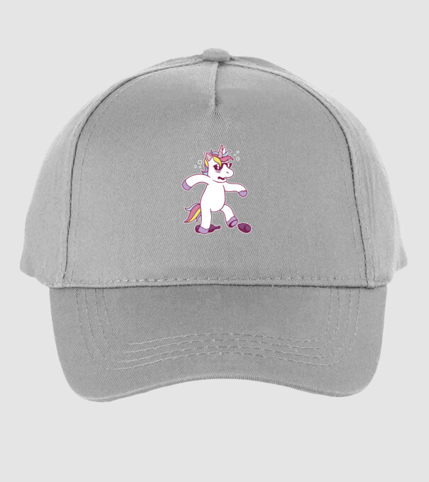 Mahmureală unicorn model gri pe tricou