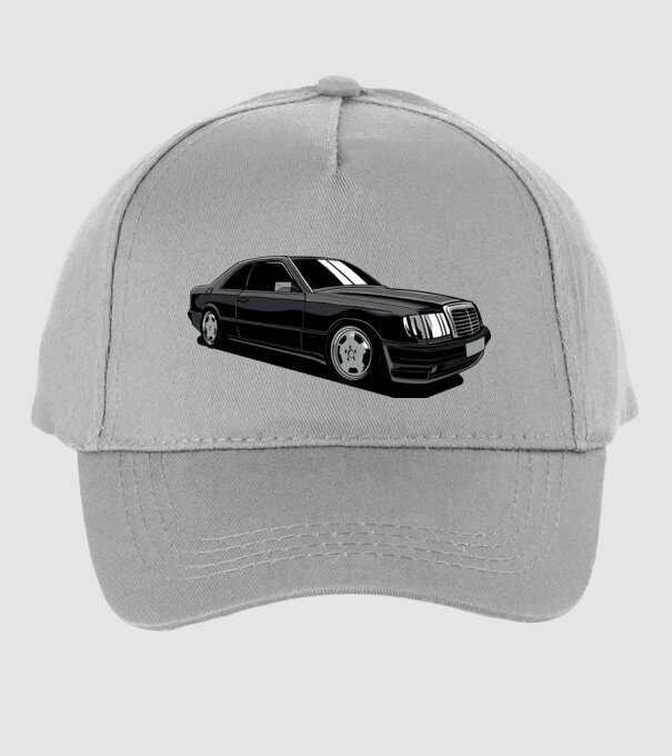 Mercedes model gri pe tricou