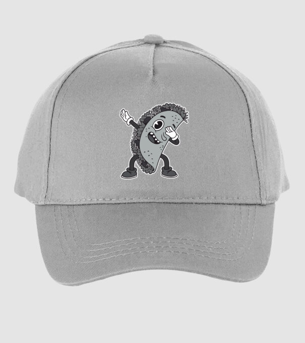 Taco DAB model gri pe tricou
