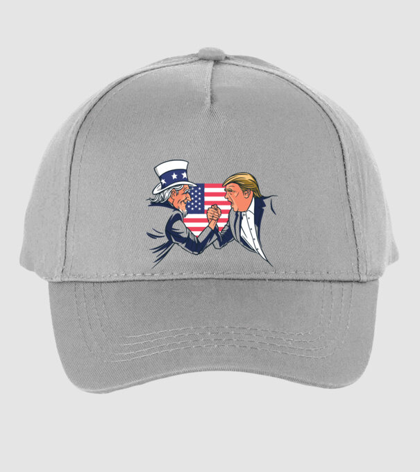 Trump Vs Unchiul Sam SUA 2020 alegeri prezidențiale model gri pe tricou