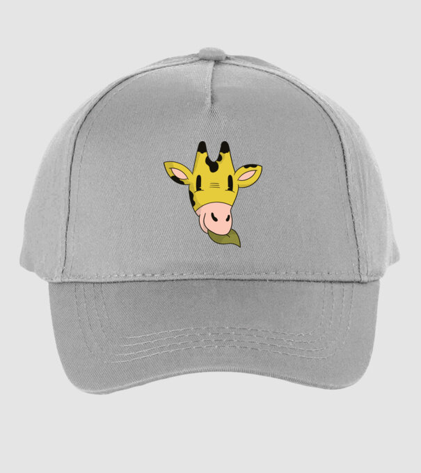 Cap Girafă model gri pe tricou