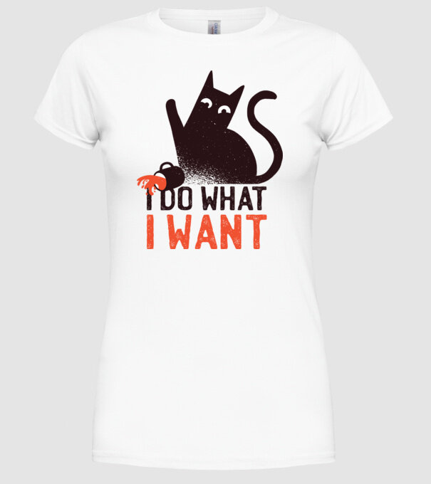 Fac ce vreau tricou cu pisică model alb pe tricou
