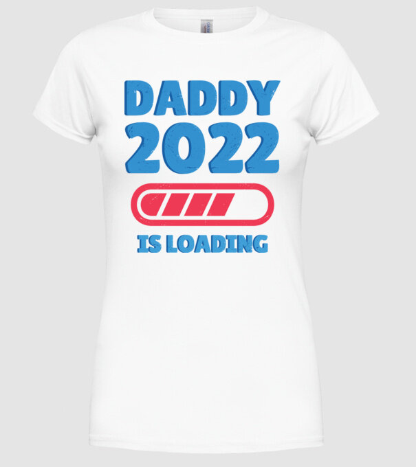 Tată 2022 ss model alb pe tricou