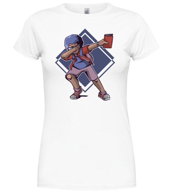  model  pe tricou