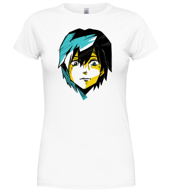  model  pe tricou