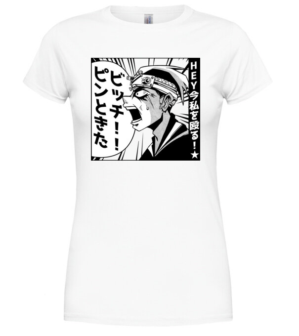  model  pe tricou