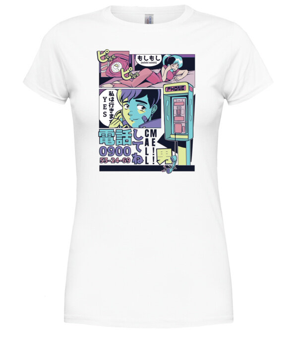  model  pe tricou