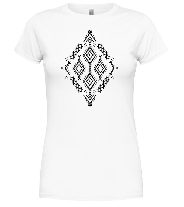  model  pe tricou