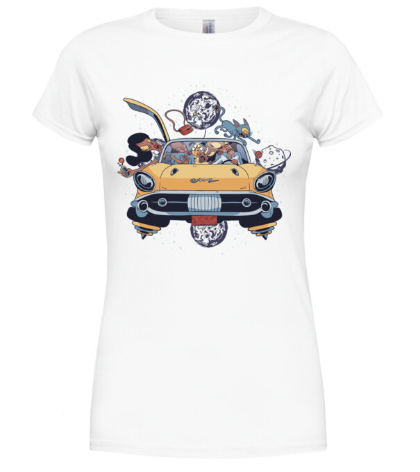  model  pe tricou