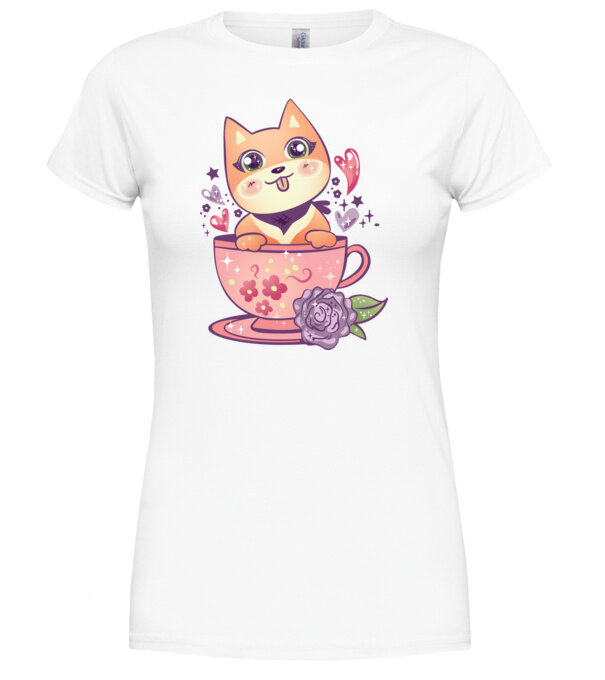  model  pe tricou